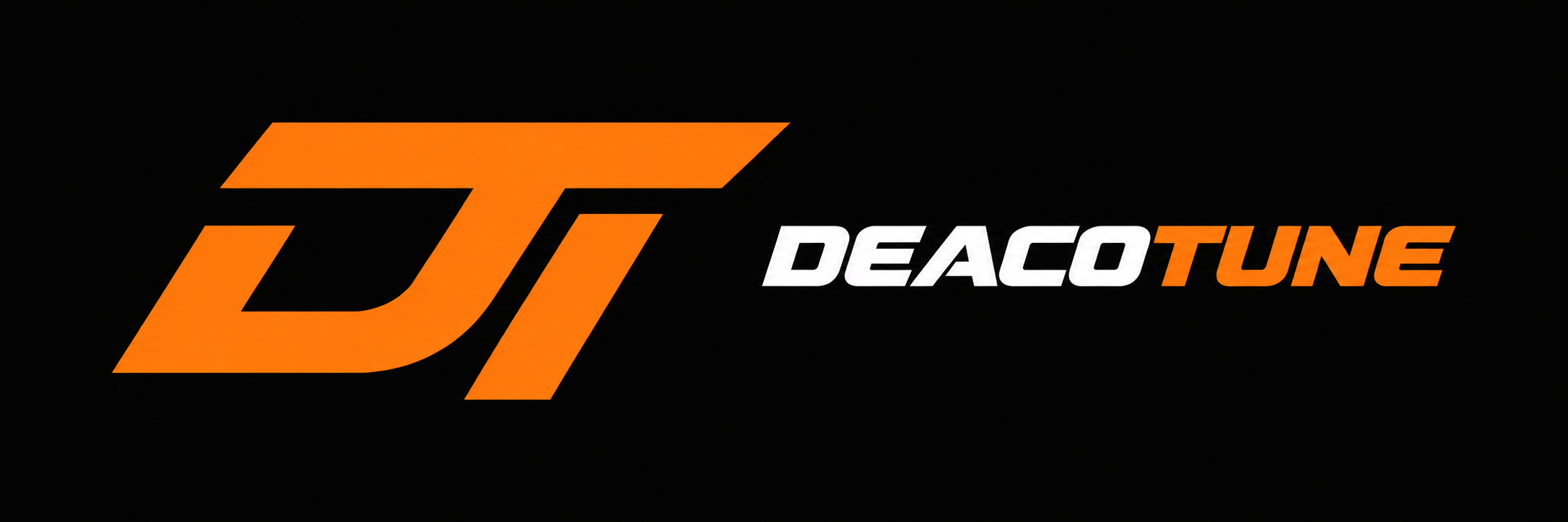 Deacotune — orange DT monogram